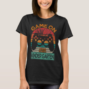 Camiseta Jogo No Jardim De Infância De Volta Aos Jogos De R