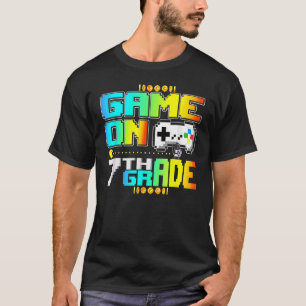 Camiseta Jogo No Jogo Da Grau 7 Gaming De Vídeo De Volta À