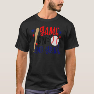 Camiseta Jogo No Nível De segundo, Beisebol Boys No Primeir