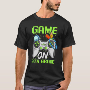 Camiseta Jogo No Nono Ano Da rua Do Jogo Da Escola