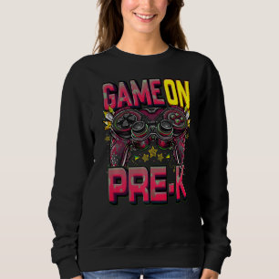 Camiseta Jogo No Pré K De Volta Ao Nível Pré K Da Escola De