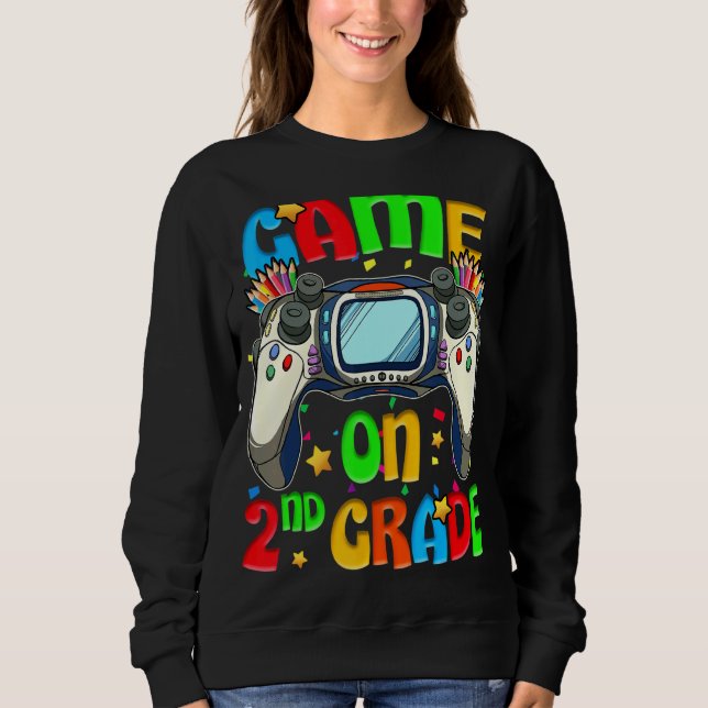 Camiseta Jogo No segundo De Volta Ao Nível U De segundo Esc (Frente)