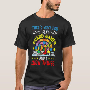 Camiseta Jogo Noite Adultos Eu Toco Jogos Conselhos E Eu Se