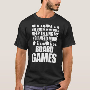Camiseta Jogo Noite Engraçado Jogo De Conselho Você Precisa