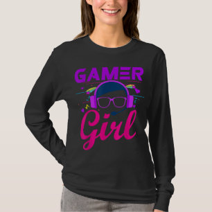 Camiseta Jogo para garotas de Gamer Cute Games for Girls