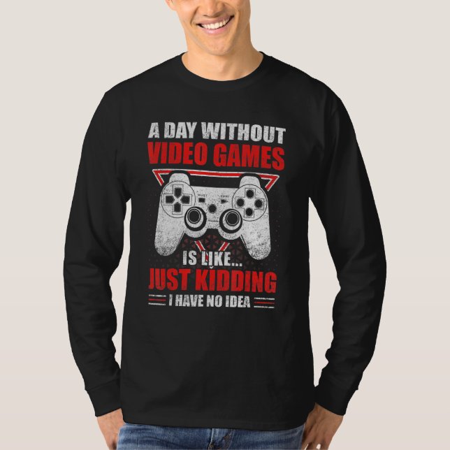 Camiseta Jogo Para Homens Mulheres Jogo De Videos games Eng (Frente)