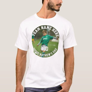 Camiseta Jogo Personalizado de Crianças Pais
