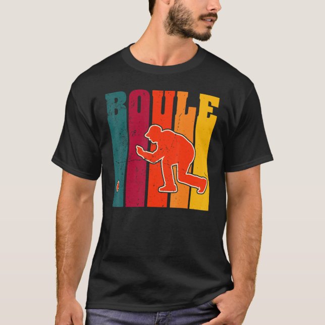Camiseta Jogo Pétanque Boccia Boule (Frente)