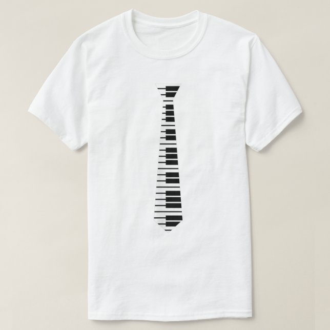 Camiseta Jogo Piano Gravação Engraçada Música Humorosa De T (Frente do Design)