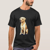 Jogo Retro de Estilo 32-bit Arte Pixel Labrador Re
