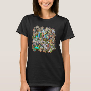 Camiseta Jogo Retro de Videogames Urbanos de Berlim
