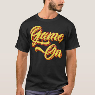 Camiseta Jogo Retroativo Na Tipografia