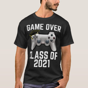 Camiseta Jogo sobre a classe de ofertas de graduação para