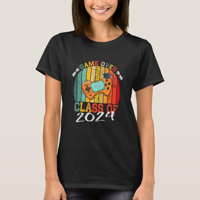 Camiseta Jogo Sobre A Classe Dos Videos games De 2024 Gradu (Frente)