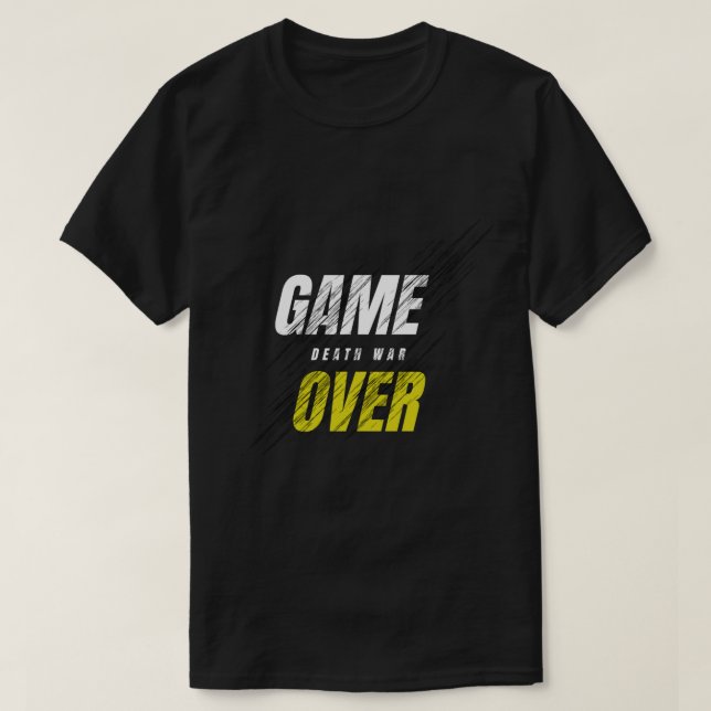 Camiseta Jogo sobre a Guerra da Morte - Design (Frente do Design)