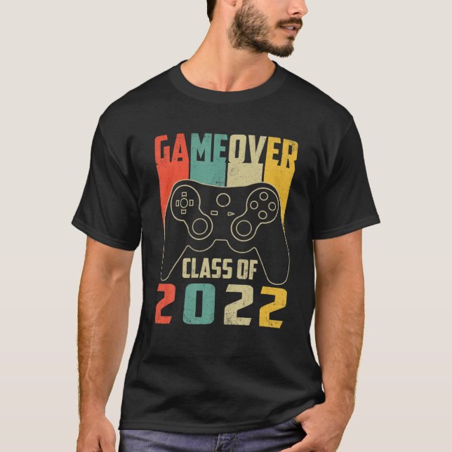 Camiseta Jogo Sobre Classe De Videos games 2022 (Frente)