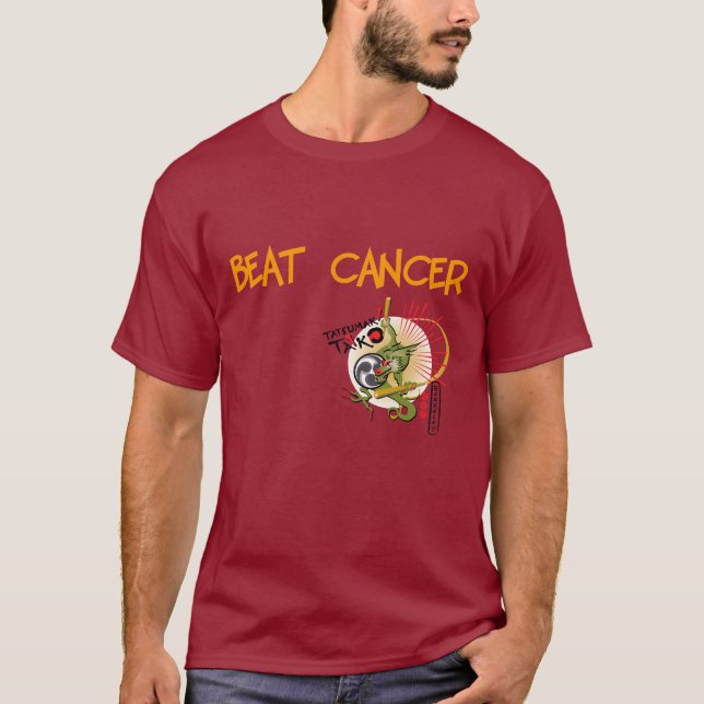 Camiseta Jogo Taiko - cancer da batida (Frente)