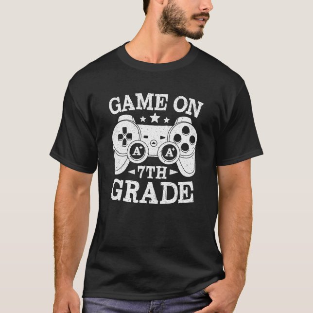 Camiseta Jogo Vintage No 1º Dia Do 7 (Frente)