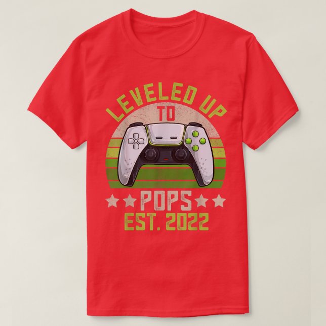 Camiseta Jogo Vovô, Nível de Gravidez (Frente do Design)