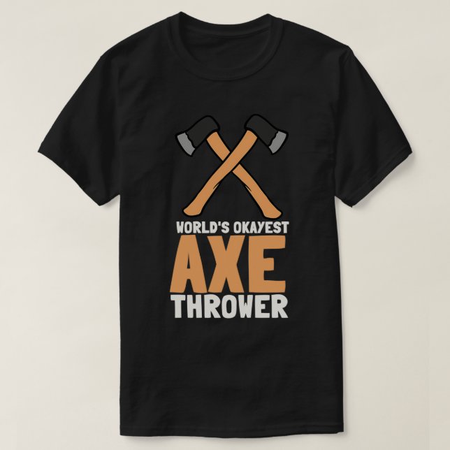 Camiseta Jogos-Alvo Ax Throwing E Sharp 22 (Frente do Design)