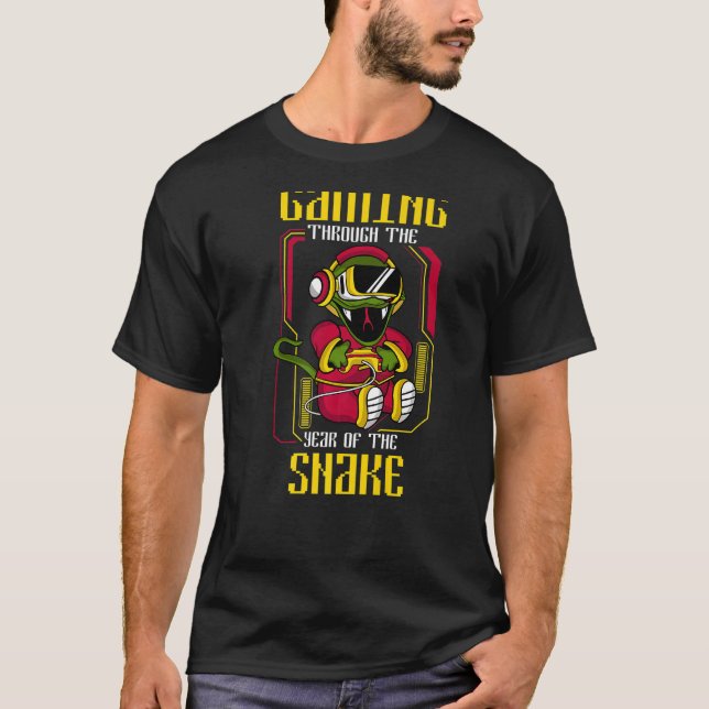 Camiseta Jogos através da China, Ano Novo, Cobra 2025 - Jog (Frente)