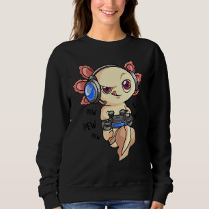 Camiseta Jogos Axolotl Boys Crianças e Adultos Axolotls Víd