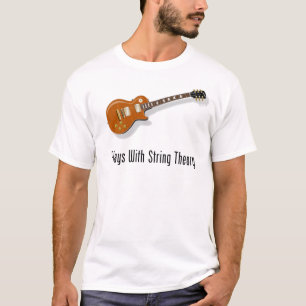 Camiseta Jogos com teoria da corda - guitarra