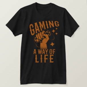 Camiseta Jogos como um modo de vida