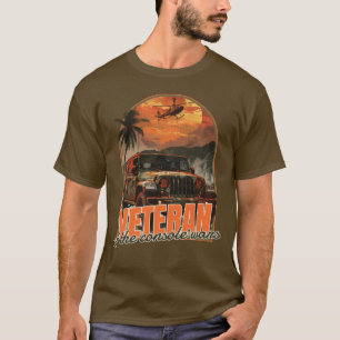 Camiseta Jogos de Adultos de Vet em Guerra de Console