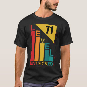 Camiseta Jogos de Aniversário do Nível 71 Retro 71rua Desbl