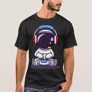 Camiseta Jogos de astronauta bonitos