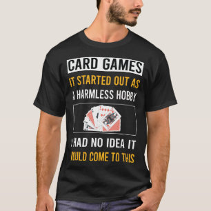 Camiseta Jogos de cartão de hobby sem danos