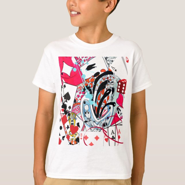 Camiseta Jogos de Cartas (Frente)