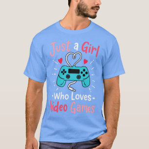 Camiseta Jogos de Jogadora de Vídeo