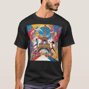 Camiseta Jogos de Paris de 2024