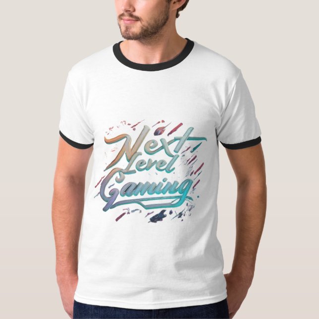 Camiseta Jogos de próximo nível (Frente)