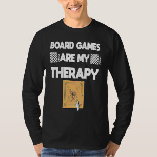 Camiseta Jogos de Tabuleiro São Minha Terapia Tabuleiro Gam