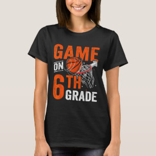Camiseta Jogos Divertidos No Sexto Ano De Basquete No Prime