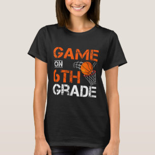 Camiseta Jogos Divertidos No Sexto Ano De Basquete No Prime
