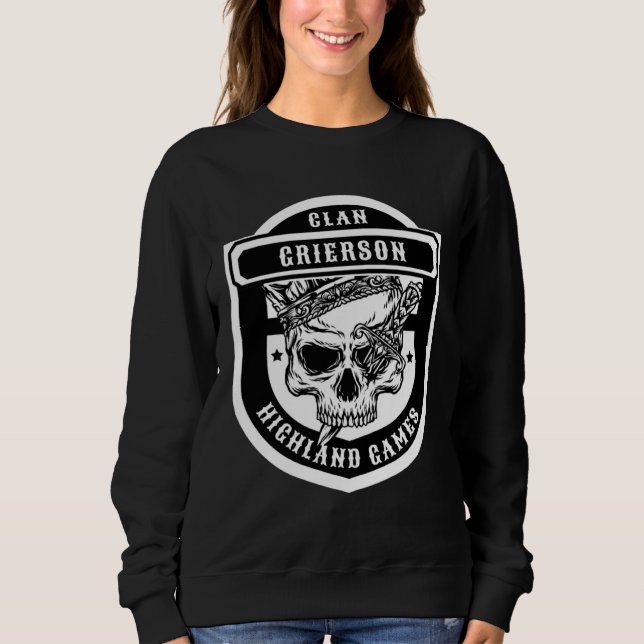Camiseta Jogos do Clã Escocês Grierson (Frente)