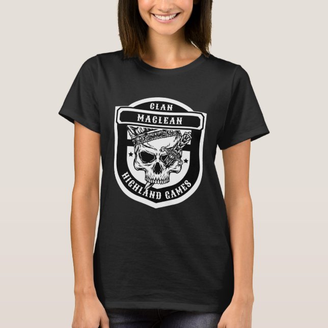 Camiseta Jogos do Clã Escocês MacLean (Frente)