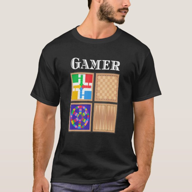 Camiseta Jogos do conselho para Conselho noturno (Frente)