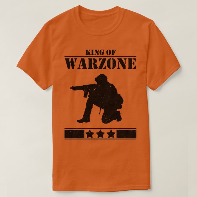 Camiseta Jogos Do Rei De Warzone (Frente do Design)