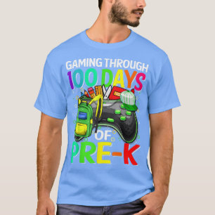 Camiseta Jogos Durante 100 Dias De Jovens De Vídeo PréK 