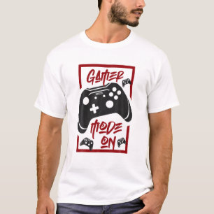 Camiseta Jogos Engraçados - Adolescentes Jogadores - Videos
