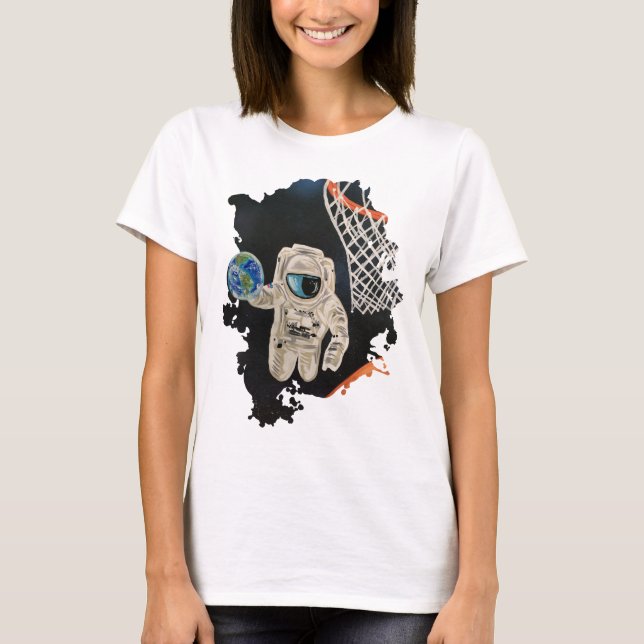 Camiseta Jogos espaciais (Frente)