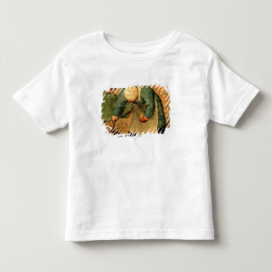 Camiseta Jogos Infantis : detalhe de uma garota brincando