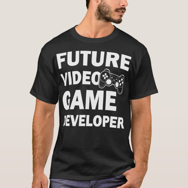 Camiseta Jogos Legal para desenvolvedores de jogos de vídeo (Frente)