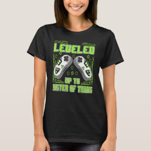 Camiseta Jogos Levados Até A Irmã Dos Gêmeos Jogador De Víd