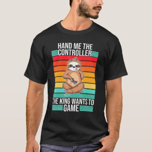 Camiseta Jogos Me Entreguem O Gamer Do Console Do Rei Do Co